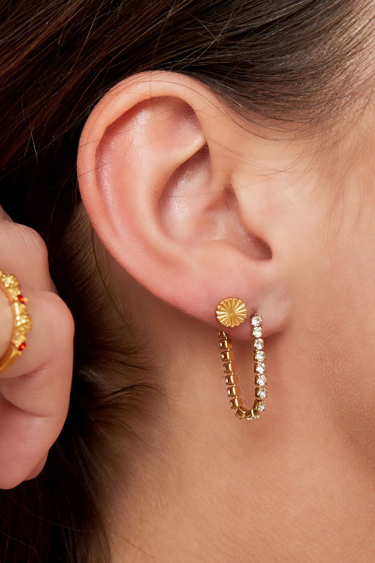 Stud Earrings Circle